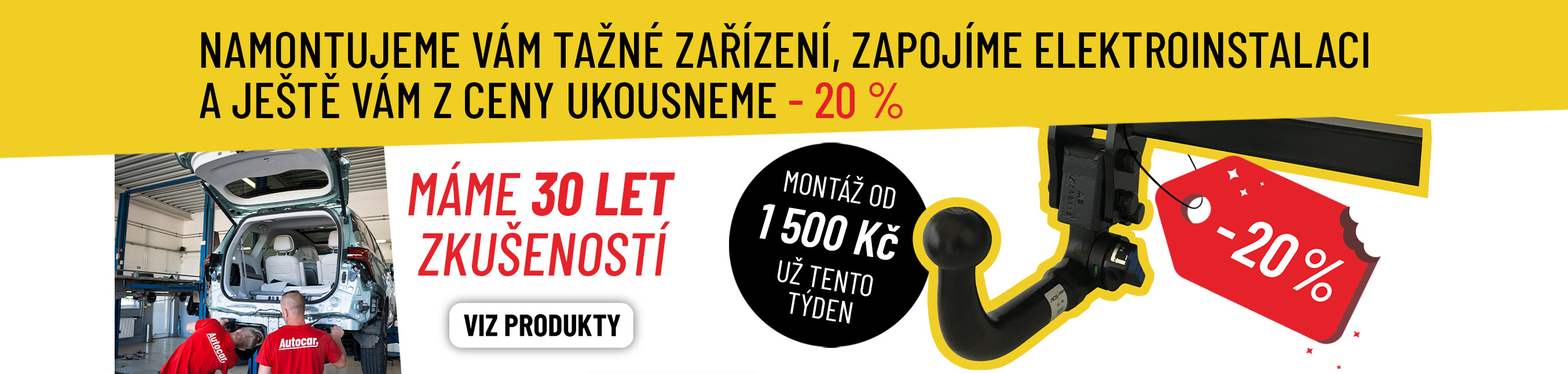 sleva na tazné, montáž a elektroinstalaci